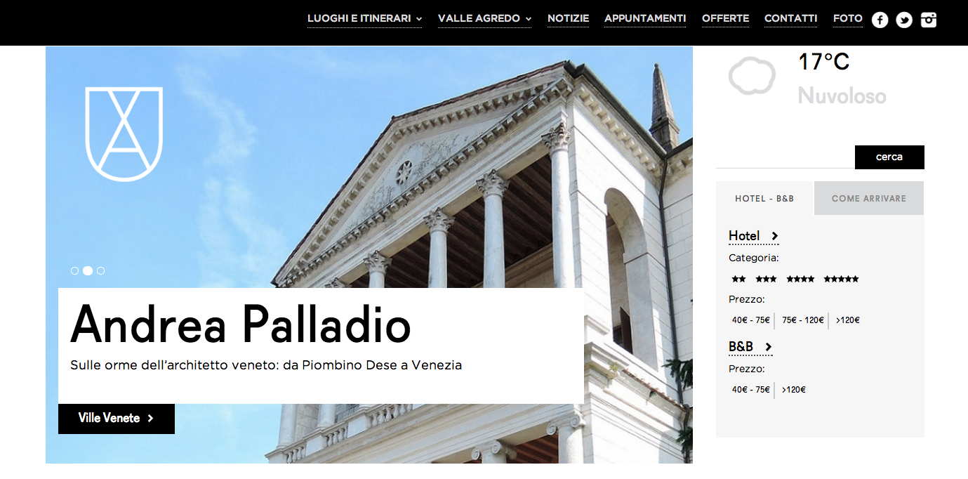 valleagredo.it, il portale turistico dell’Altapadovana