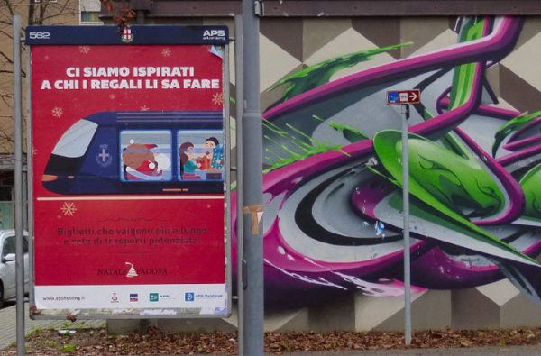 manifesto tram campagna natale